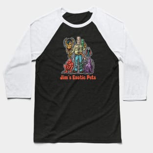 Jim’s Exotic Pets Baseball T-Shirt